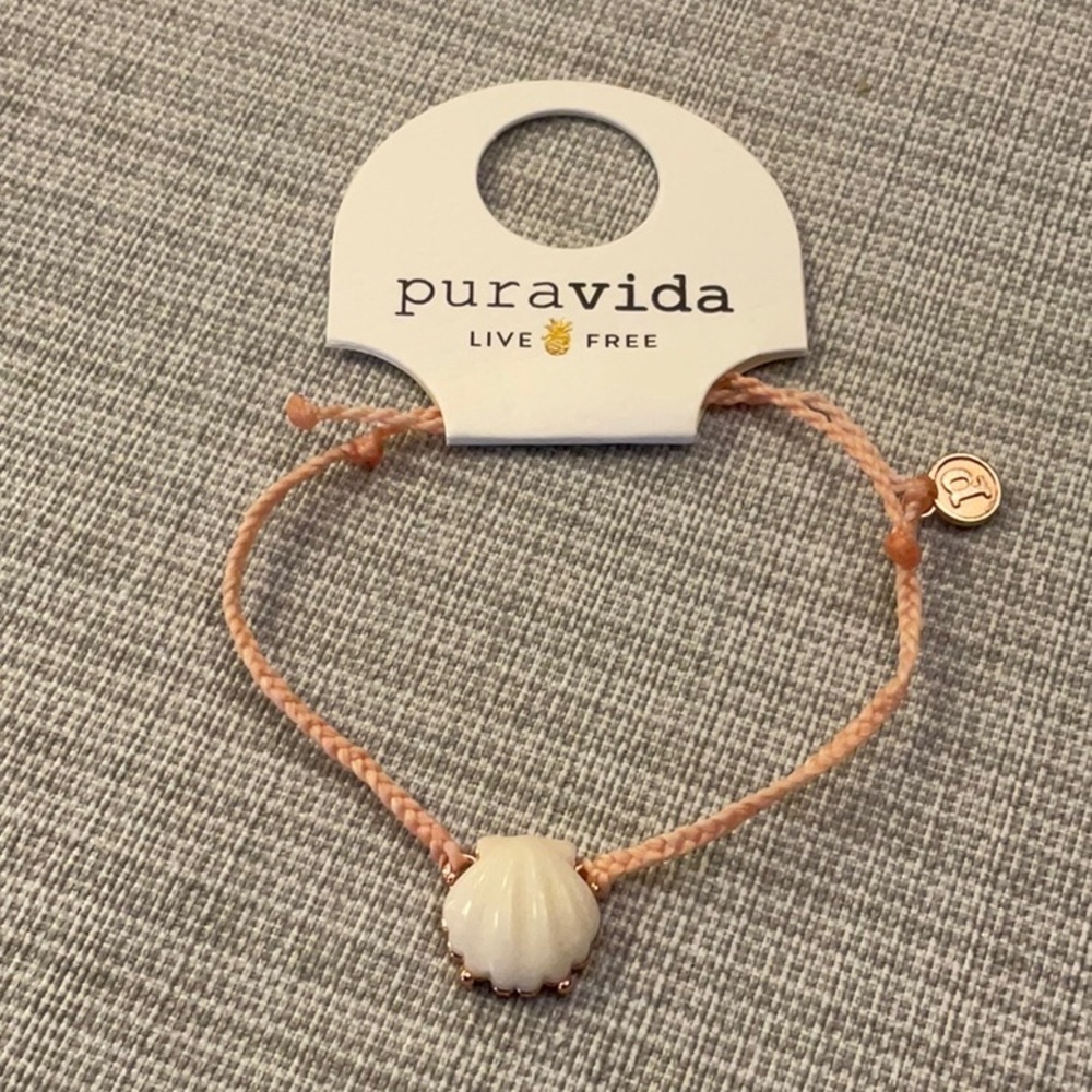 Puravida Grande shell rose Bracelet